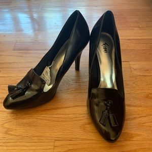 Fioni Black Heels
